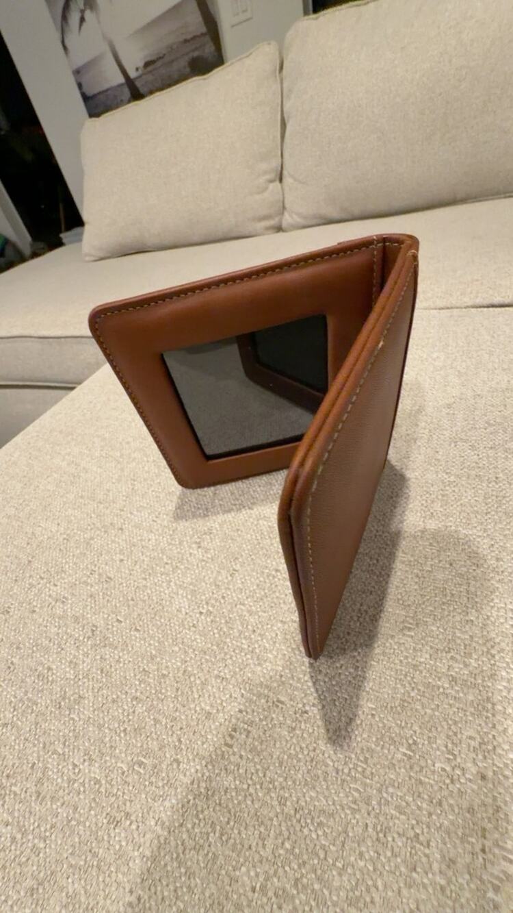 Coach Leather Vintage Pass Case or Photo Frame